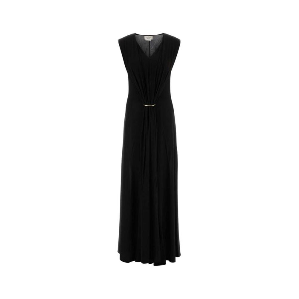 Sportmax Women Black Stretch Viscose Fervida Dress